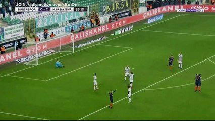 Arda Turan Goal HD - Bursaspor 0 - 3 Basaksehir - 21.01.2018 (Full Replay)