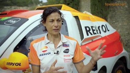 Entrevista a la fisioterapeuta del equipo Repsol en el Dakar
