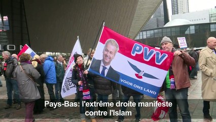 Pays-Bas: l'extrême droite manifeste contre l'Islam