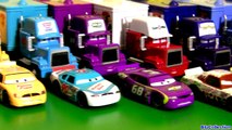 12 Custom Cars Trucks Haulers Collection 101 Mack, Easy Idle, Mac I-Car, N2O Cola Disney Pixar
