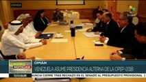 Venezuela compartirá con Emiratos Árabes presidencia 2018 de la OPEP