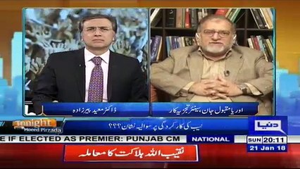 Tonight with Moeed Pirzada – 21st January 2018