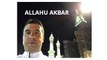 Islamic call to prayer Iqamah salah at Grand Mosque 