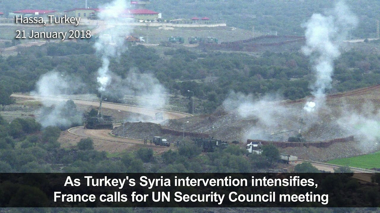 France urges UN meeting as Turkey's Syria operation escalates