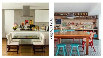 أفضل 40 تصميم طاوله لمطابخ علي نطاق أوروبي بتصميمات عالميه