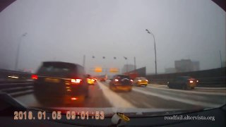 Driving in Russia - Car Accidents and Crashes January 2018