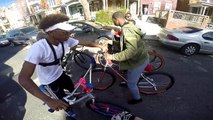 CHASING DOWN BIKE THIEF IN PHILLY!!!