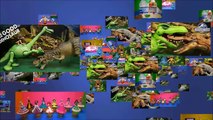 New Rock Em Sock Em Game Vs Electronic Spino & T-Rex Battle Jurassic Park Unboxing - WD Toys