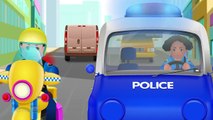 ChuChu TV Police Chase & Catch Thief in Police Car Save Giant Surprise Eggs Toys, Gifts for Kids