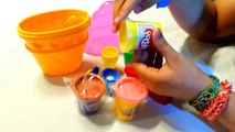 Play-Doh Sweet Shoppe Ice Cream Cone Container How to Make Ice Cream