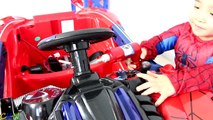 Unboxing New Spiderman Battery-Powered Ride On Super Car 6V Test Drive Park Playtime Fun Ckn Toys