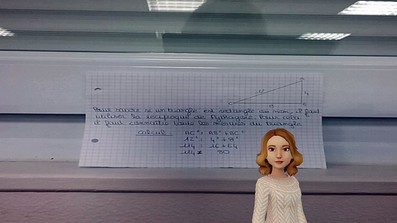 Montrer qu'un triangle est rectangle