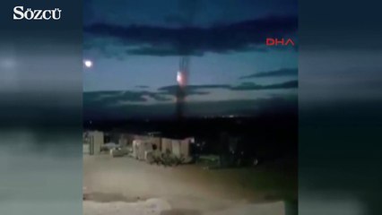 Afrin ve Azez obüslerle bombalanıyor