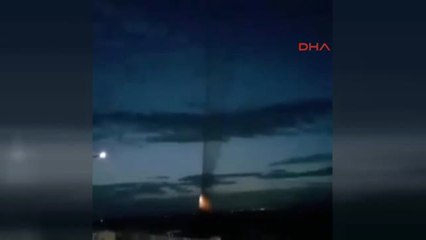 Hatay Hassa Sınırından Afrin'deki Hedeflere Böyle Atış Yapıldı