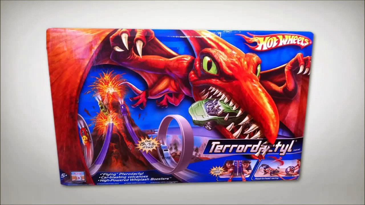 Hot Wheels TerrorDyl Flying Dinosaur Track Set