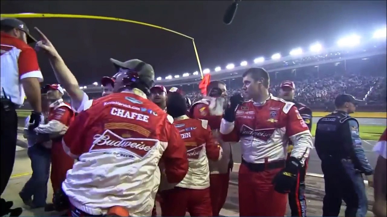 NASCAR Charlotte 2014 Finish & Post-Race Fights