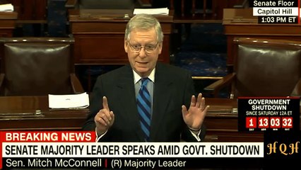McConnell rips Schumer- Using children as hostages