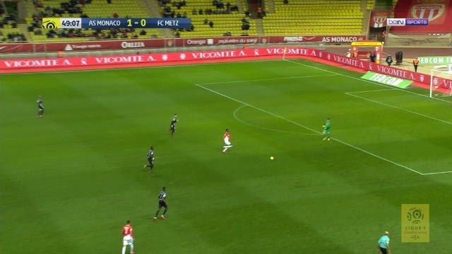 Metz keeper Kawashima sent off at Monaco