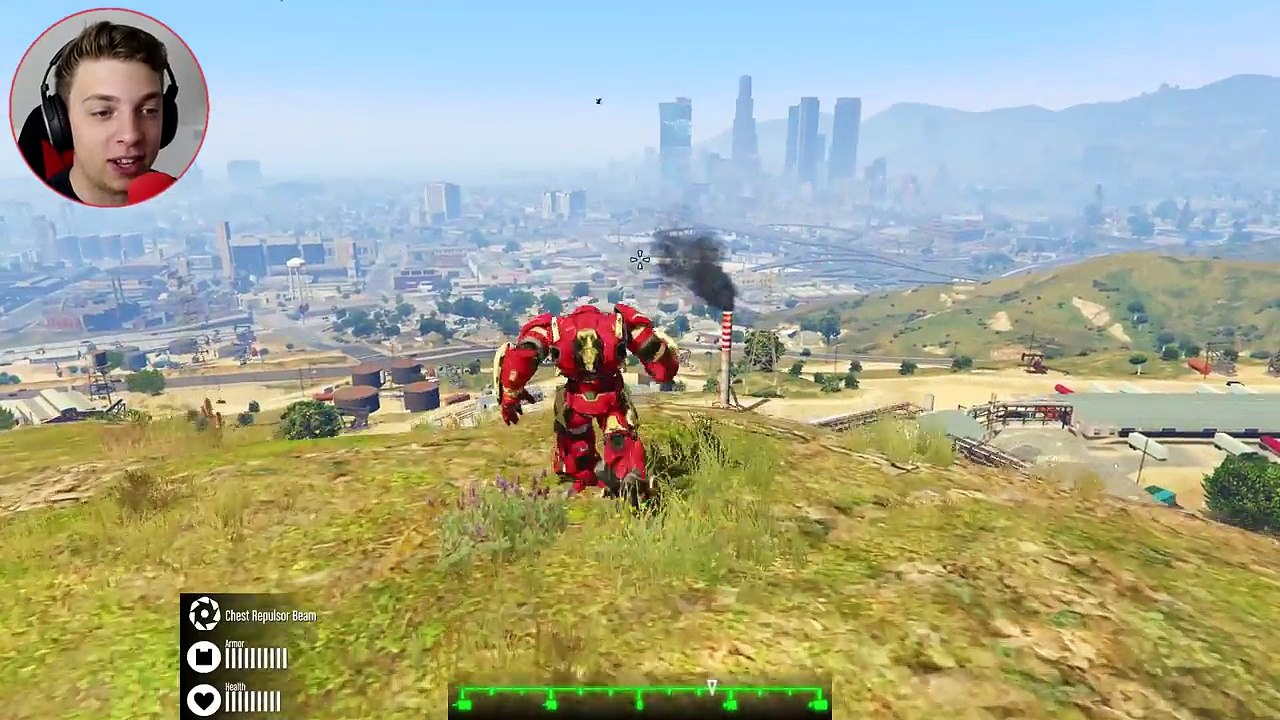 CRAZY HULKBUSTER MOD! (GTA 5 Mods Funny Moments)