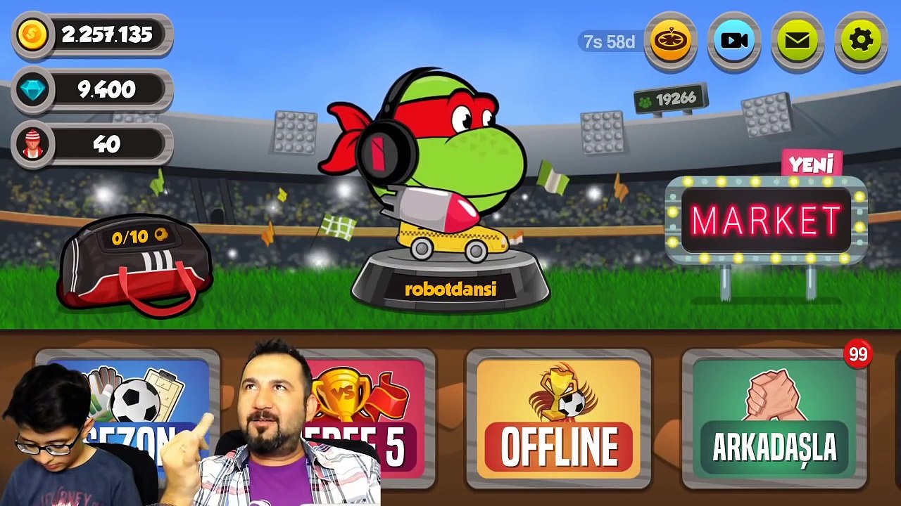 ONLINE KAFA TOPU #10 | NİNJA TOSBAĞA!