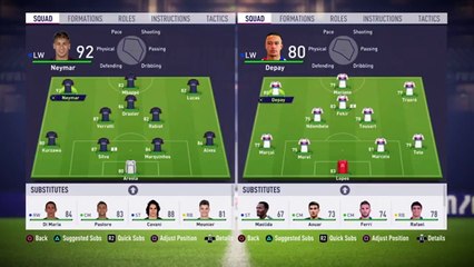 FIFA PREDICTS - PARIS-SAINT-GERMAIN V OLYMPIQUE LYON