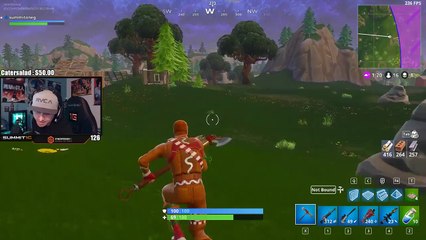 Fortnite #0195: "When you hit a tree in the blue spot"