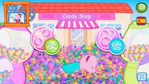 Hippo Peppa - Tienda de caramelos dulces - mejor juego divertido para los bebés