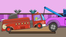 Pepa Pig Tow Truck / Monster Trucks Crashes / Vehicles for Children / Episode 77