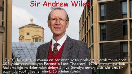 DÜNYADA YAŞAYAN EN ZEKİ İNSANLAR