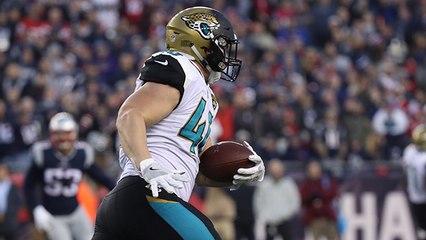 Tommy Bohanon runs over Patrick Chung on 20-yard catch-and-run