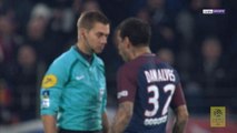 Alves given straight red for dissent
