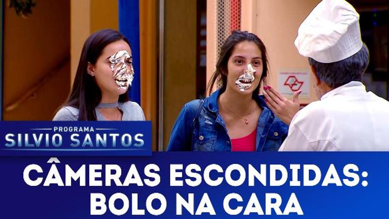 Câmeras Escondidas - Bolo na Cara - 21.01.18