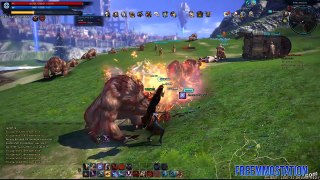 TERA: Fate of Arun (Free MMORPG): Gunner Class Spotlight Gameplay