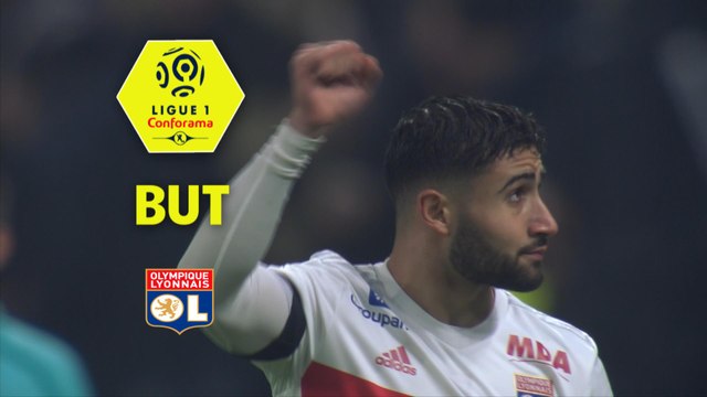 But Nabil FEKIR (2ème) / Olympique Lyonnais - Paris Saint-Germain - (2-1) - (OL-PARIS) / 2017-18