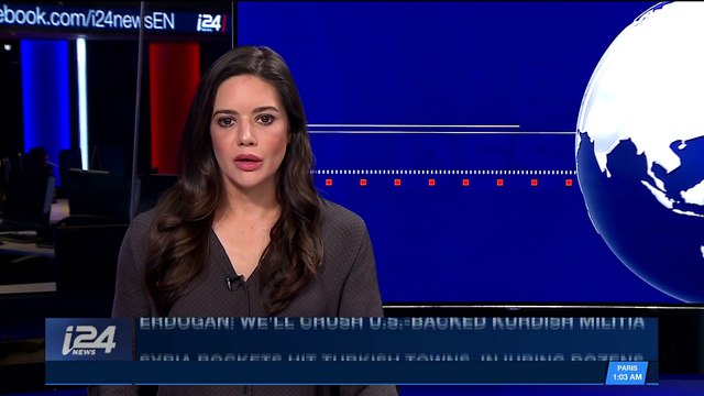 i24NEWS DESK | Syria rockets hit Turkish towns, injuring dozens | Sunday, January 21st 2018