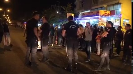 1 kisinin öldüğü kaza sonrası yolu kapatıp eylem yaptılar