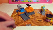 Little Kelly - Toys & Play Doh  - DIGGIN' RIGS Play Doh Toys! (play doh, play doh construction)-
