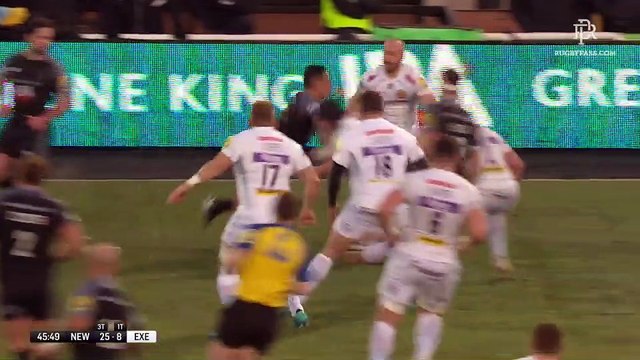 Newcastle Falcons v Exeter Chiefs - 2nd half - RD 13 - Aviva Premiership 2018