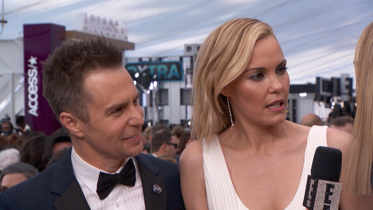 Sam Rockwell & Leslie Bibb Share Saucy Relationship Tips