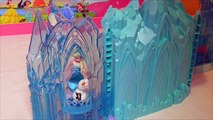 Little Kelly - Toys & Play Doh  - FROZEN ICE CASTLE (Elsa, Olaf, Princess Castle )-l0