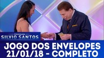 Jogo dos Envelopes - Programa Silvio Santos - 21.01.18