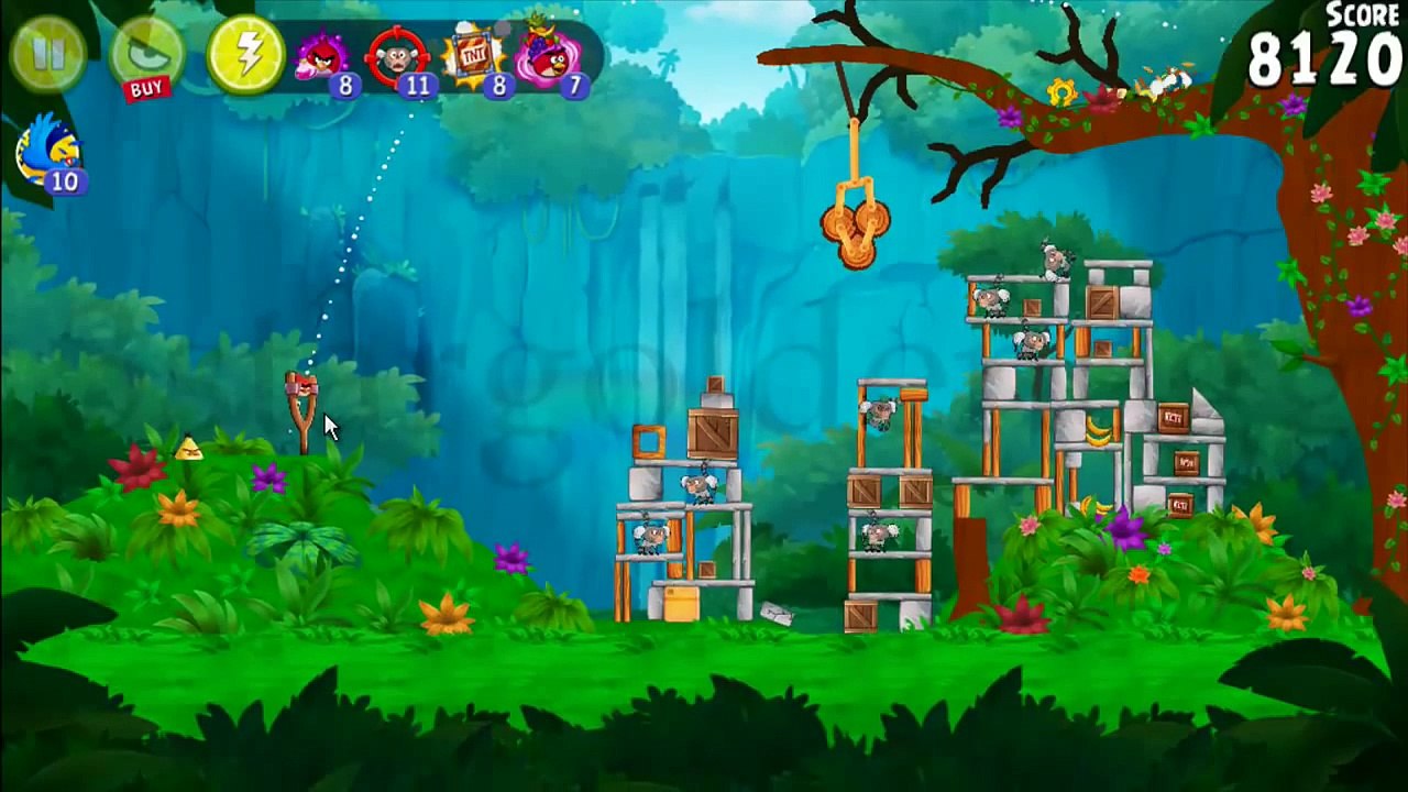 Angry Birds Rio Timber Tumble All Golden Gear by 3stargoldenegg