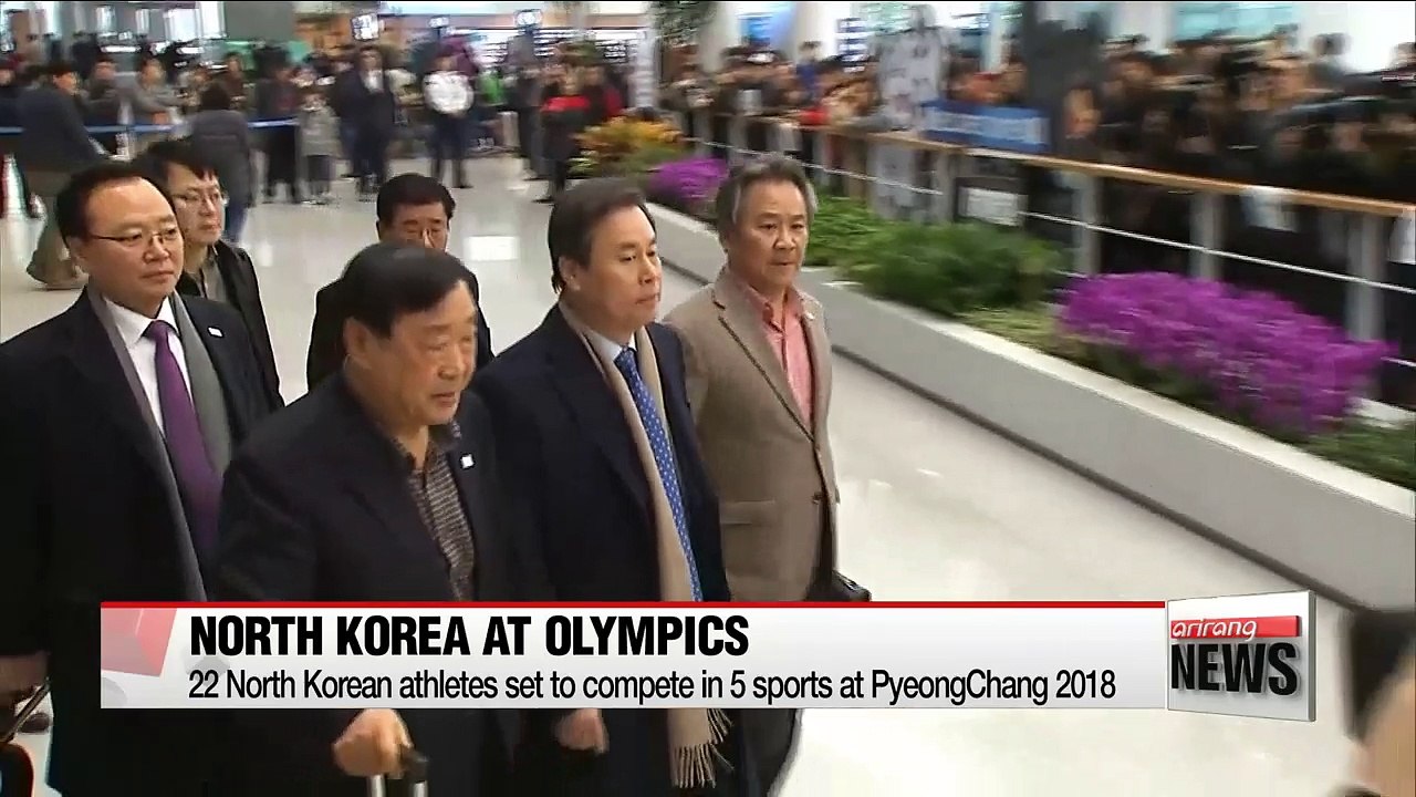 22 North Korean athletes set to compete in 5 sports at PyeongChang 2018