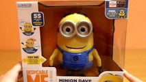 Little Kelly - Toys & Play Doh  - Minion Dave Talking Action Figure (DESPICABLE ME)-k