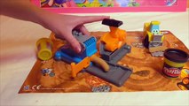 Little Kelly - Toys & Play Doh  - DIGGIN' RIGS Play Doh Toys! (play doh, play doh co