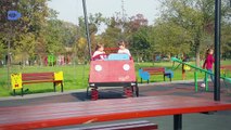 Baby Mizneh Playing With Toys Fun Play Area for kids in Park