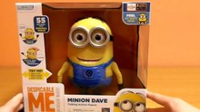 Little Kelly - Toys & Play Doh  - Minion Dave Talking Action Figure (DESPICABLE ME)-