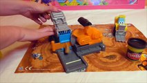 Little Kelly - Toys & Play Doh  - DIGGIN' RIGS Play Doh Toys! (play doh, play doh co