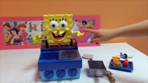 Little Kelly - Toys & Play Doh  - Spongebob Krabby Patty Maker ( Bikini Bottom, Patrick, Spongebo