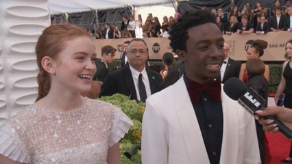 Sadie Sink & Caleb McLaughin Continue Fake Plot Twist